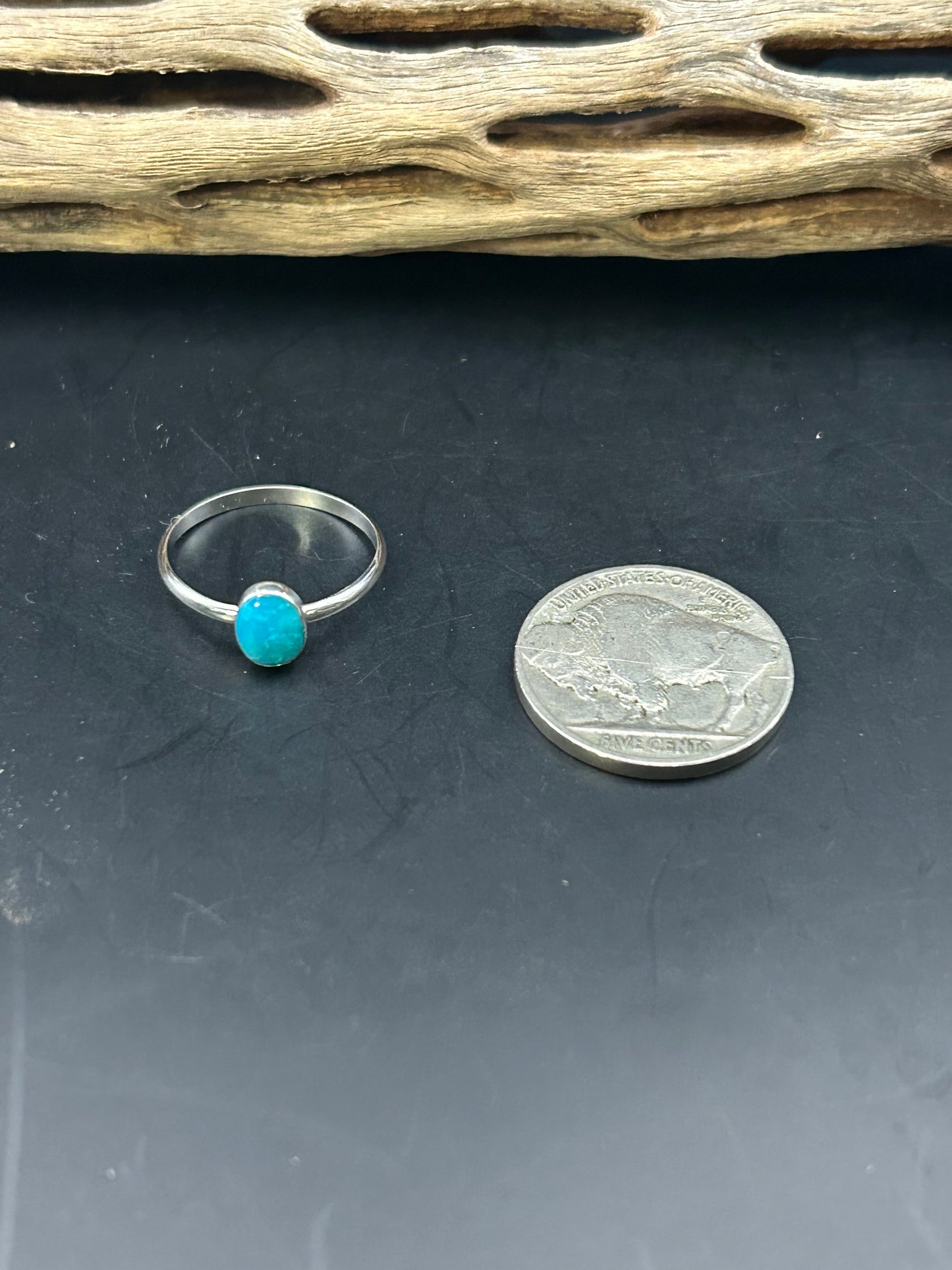 Sleeping Beauty Turquoise Ring size 5.5a