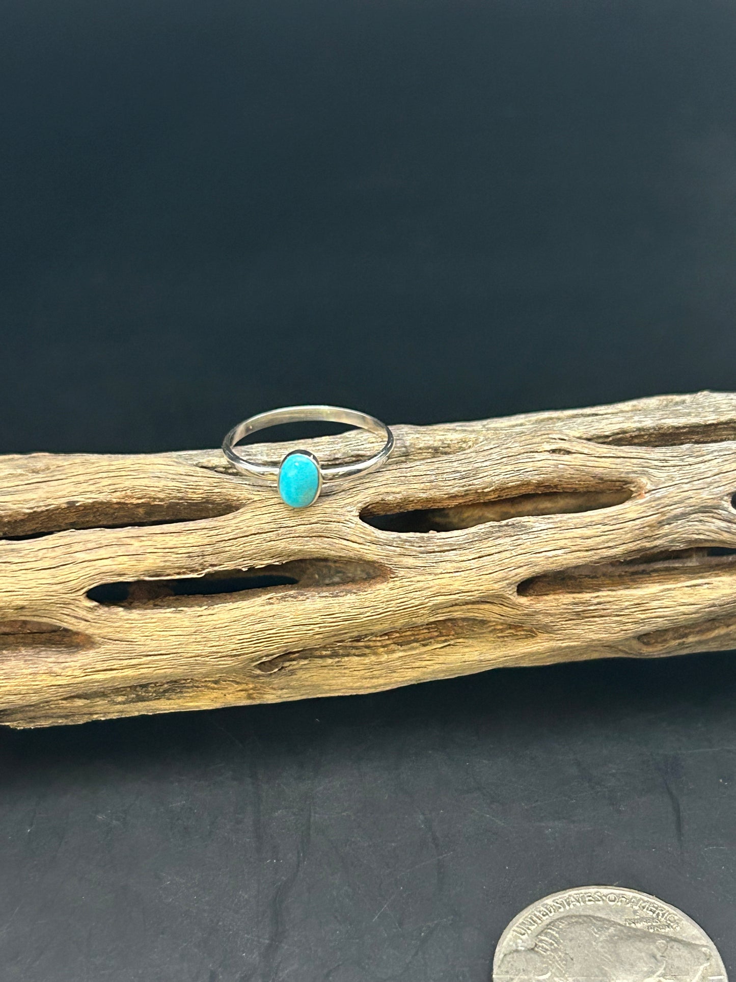 Sleeping Beauty Turquoise Ring size 4.5