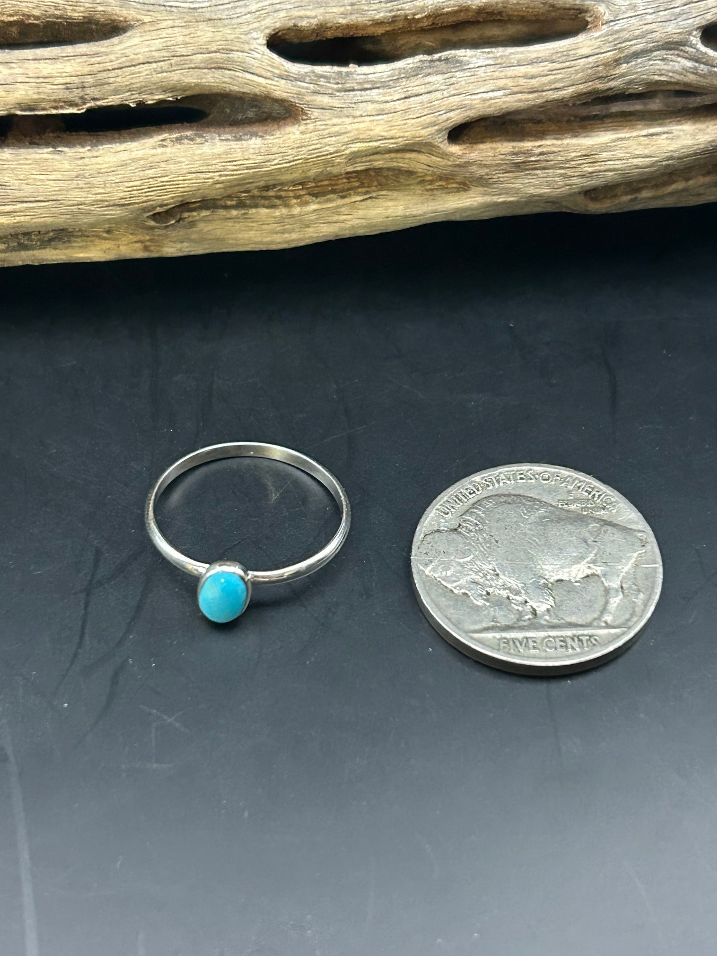 Sleeping Beauty Turquoise Ring size 4.5