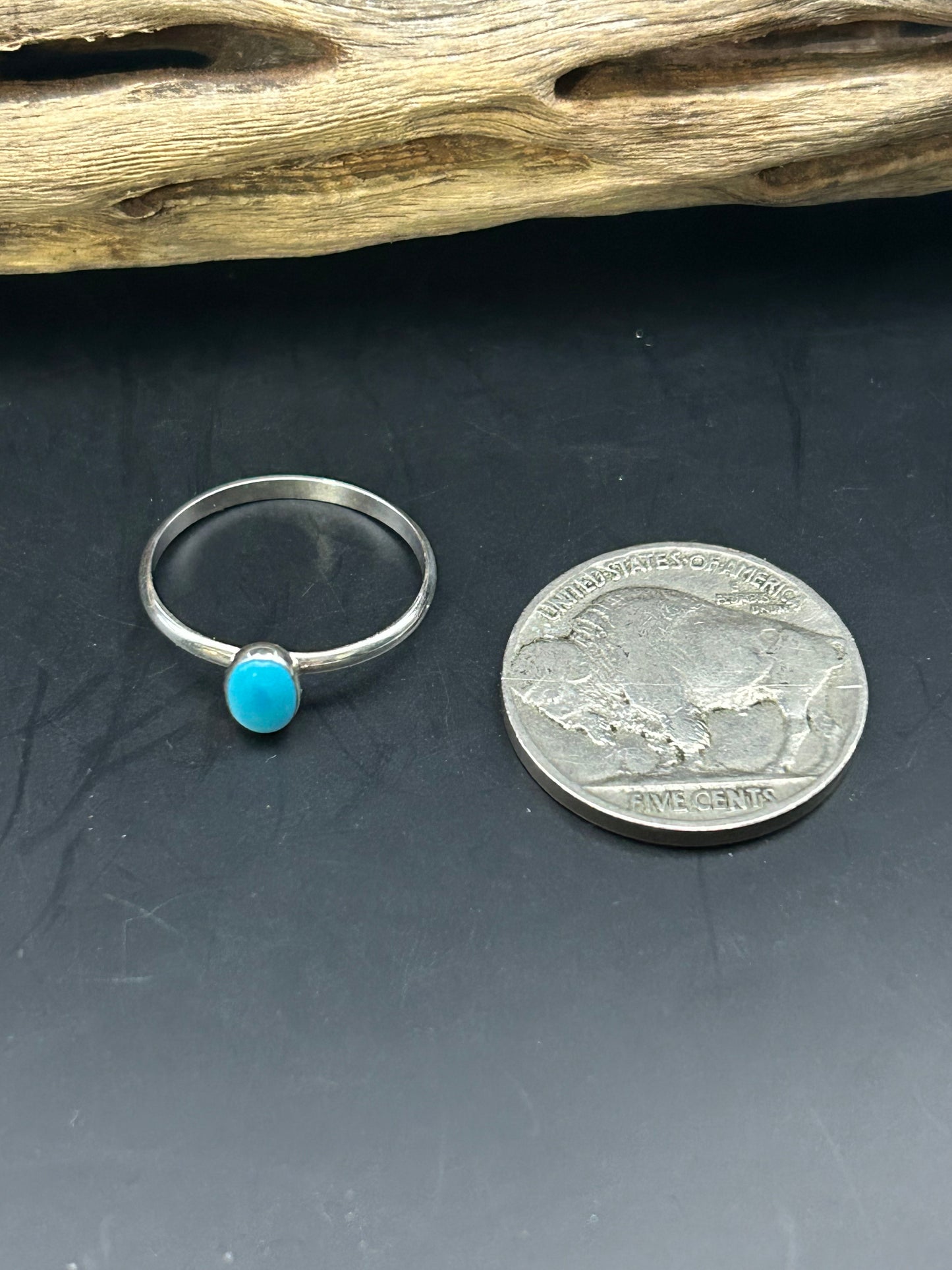 Sleeping Beauty Turquoise Ring size 4.5