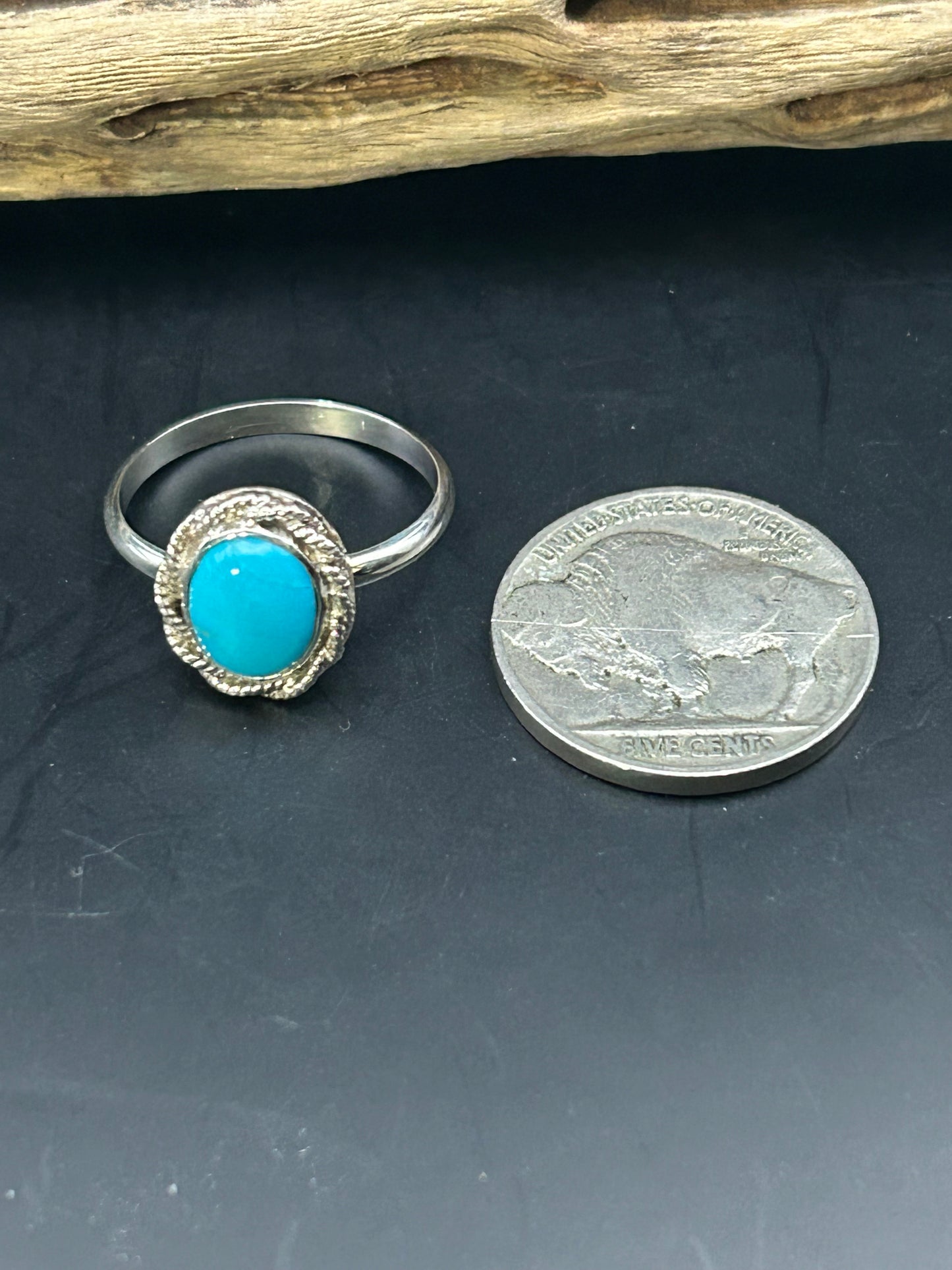 Sleeping Beauty Turquoise Ring size 6