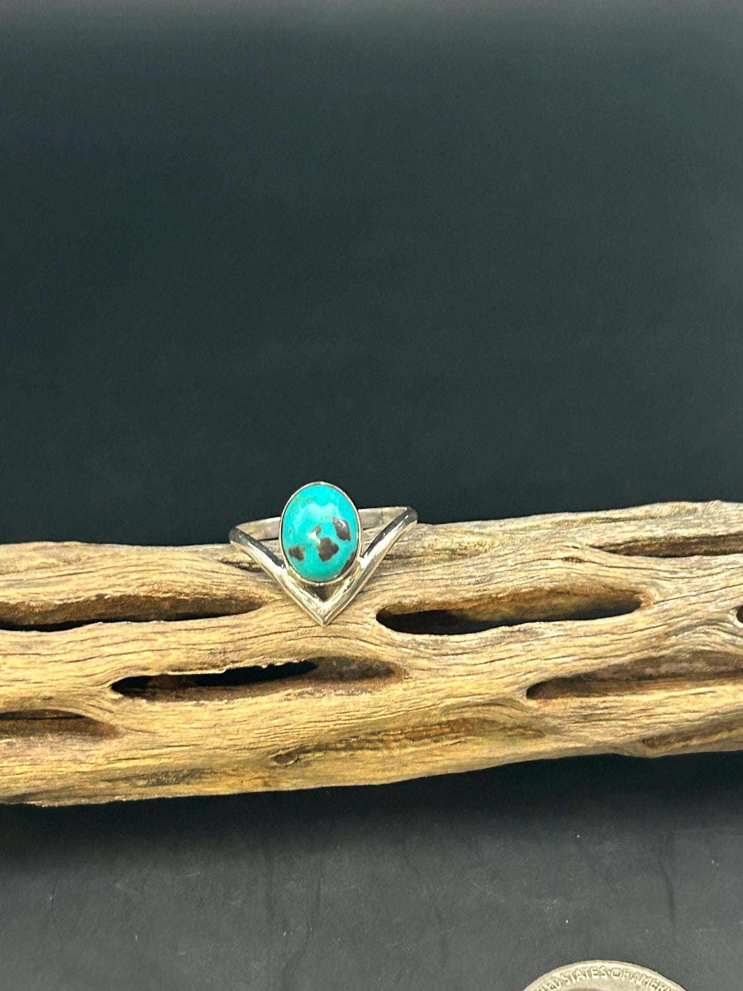 Dry Creek Turquoise Ring size 7
