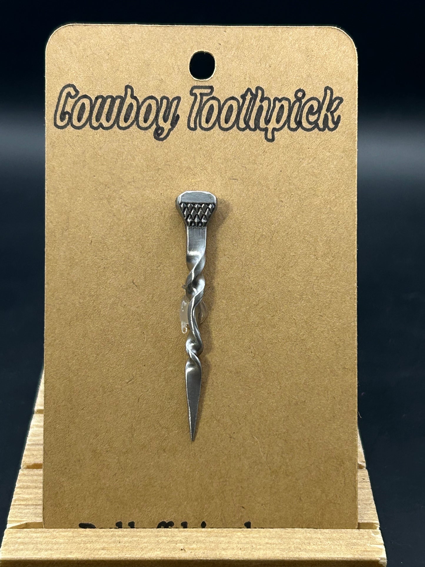 1.75" Cowboy Toothpick Horse shoe Nail