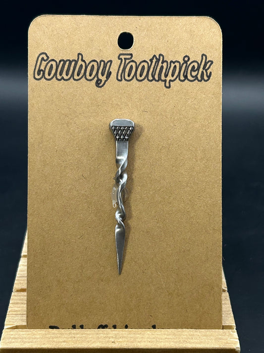 1.75" Cowboy Toothpick Horse shoe Nail