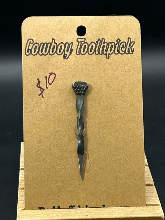 1.75" Cowboy Toothpick Horse shoe Nail