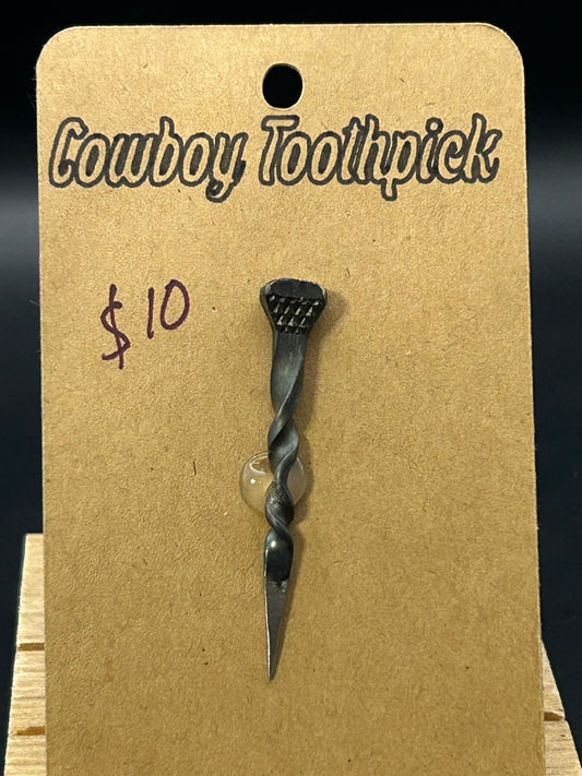 1.75" Cowboy Toothpick Horse shoe Nail
