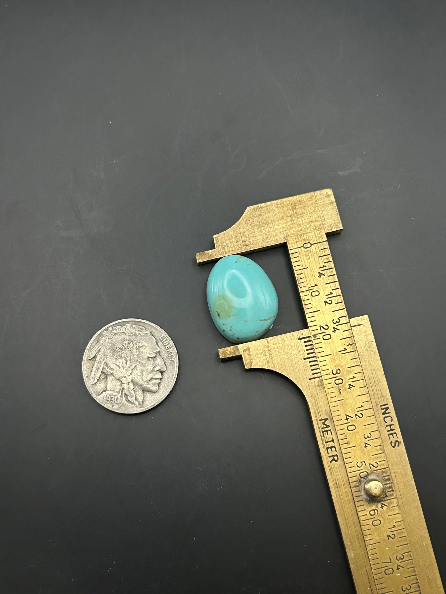Kingman Turquoise 15.3cts Cabochon