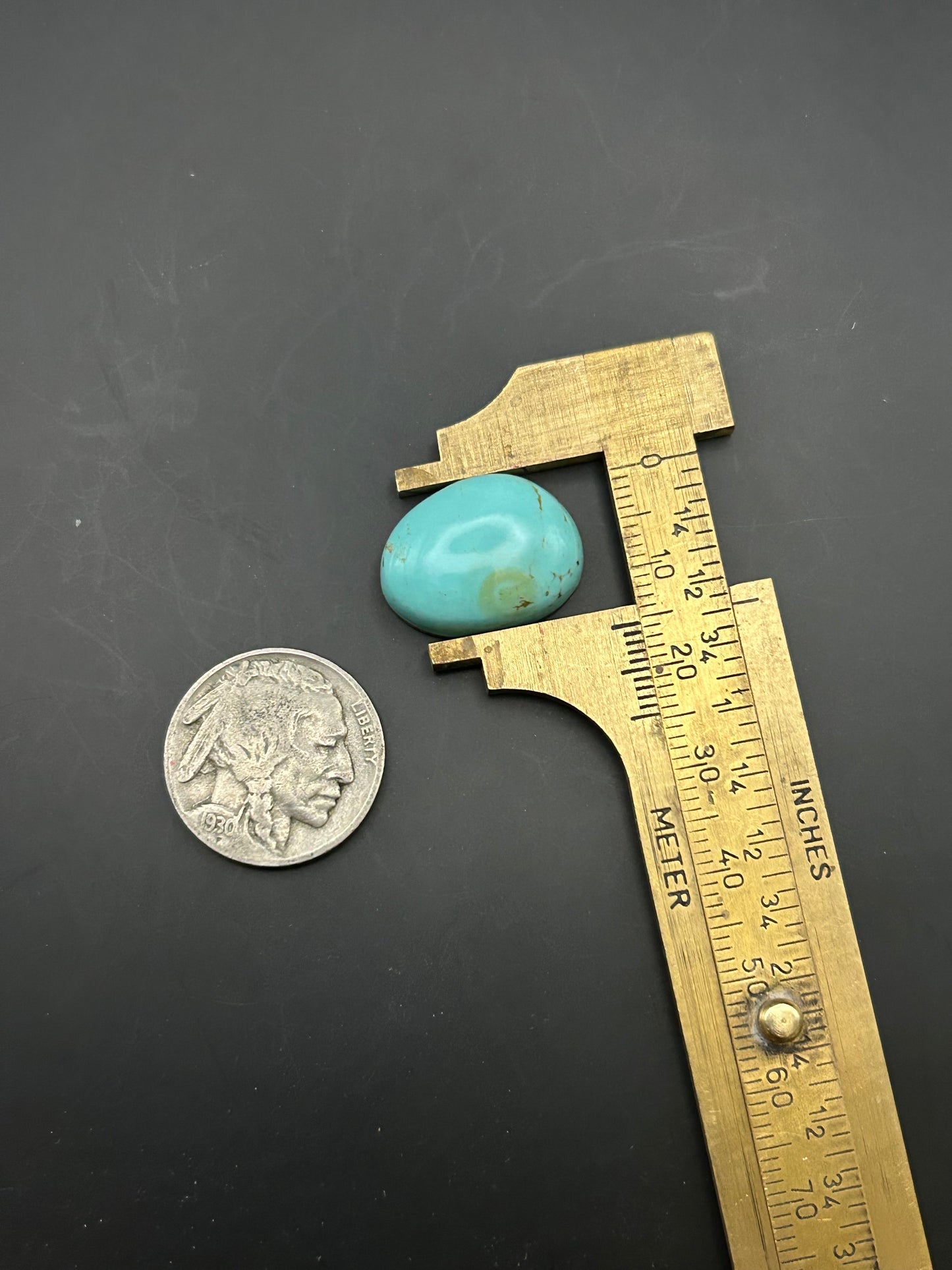Kingman Turquoise 15.3cts Cabochon
