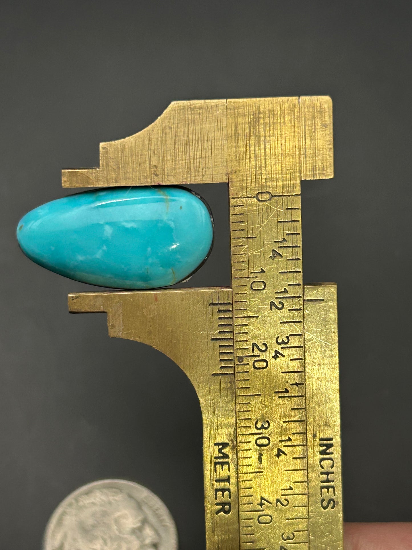 Kingman Turquoise 9.2cts Cabochon
