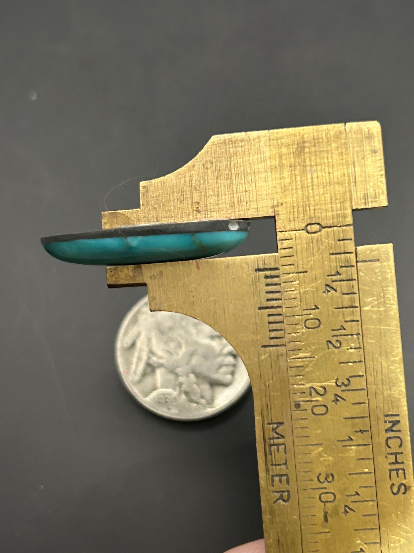 Kingman Turquoise 9.2cts Cabochon