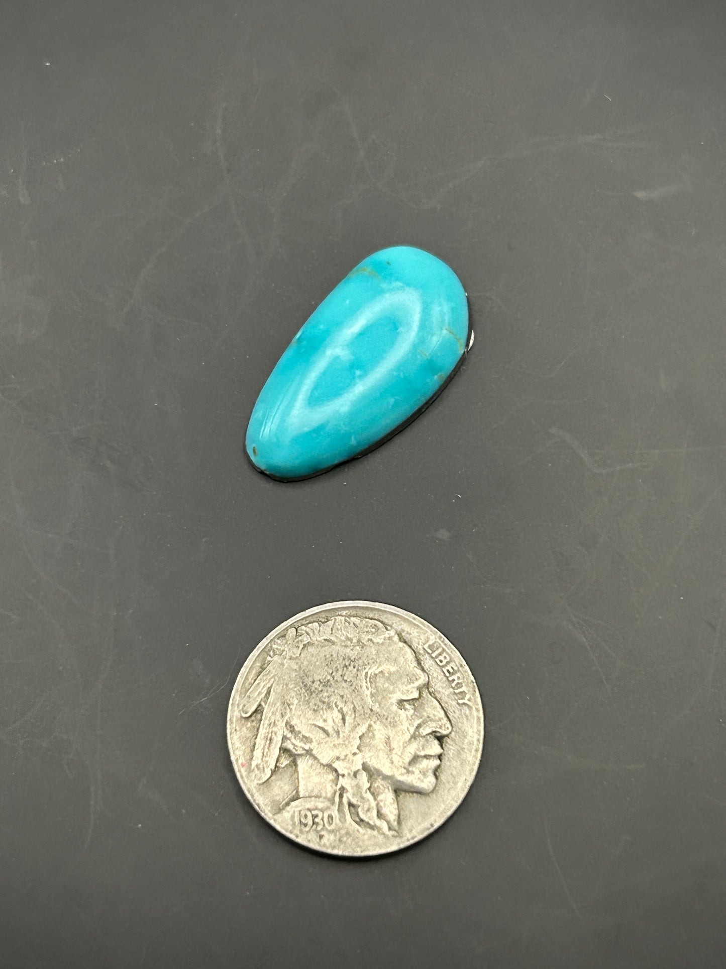 Kingman Turquoise 9.2cts Cabochon