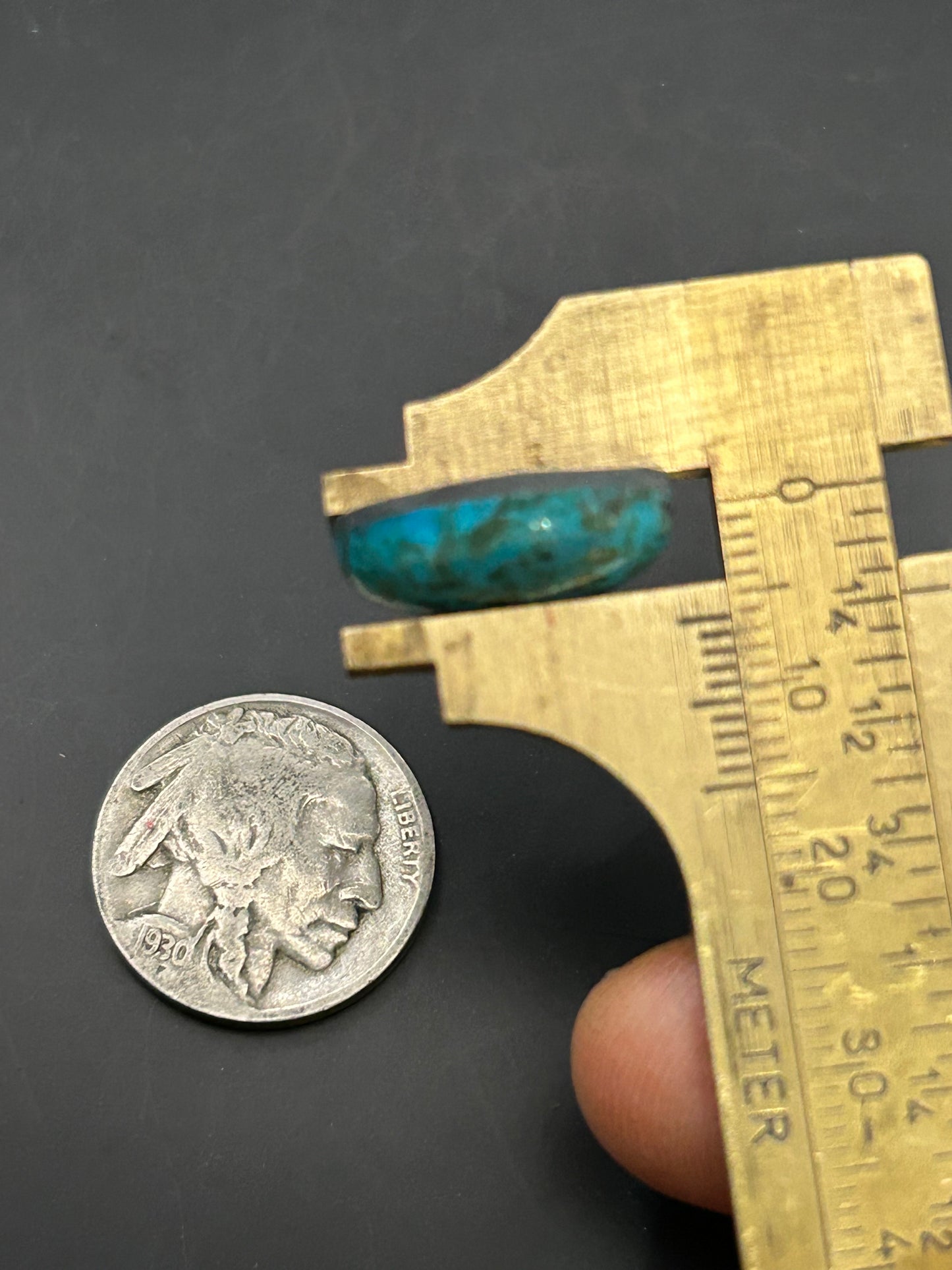 Turquoise Cabochon 12cts