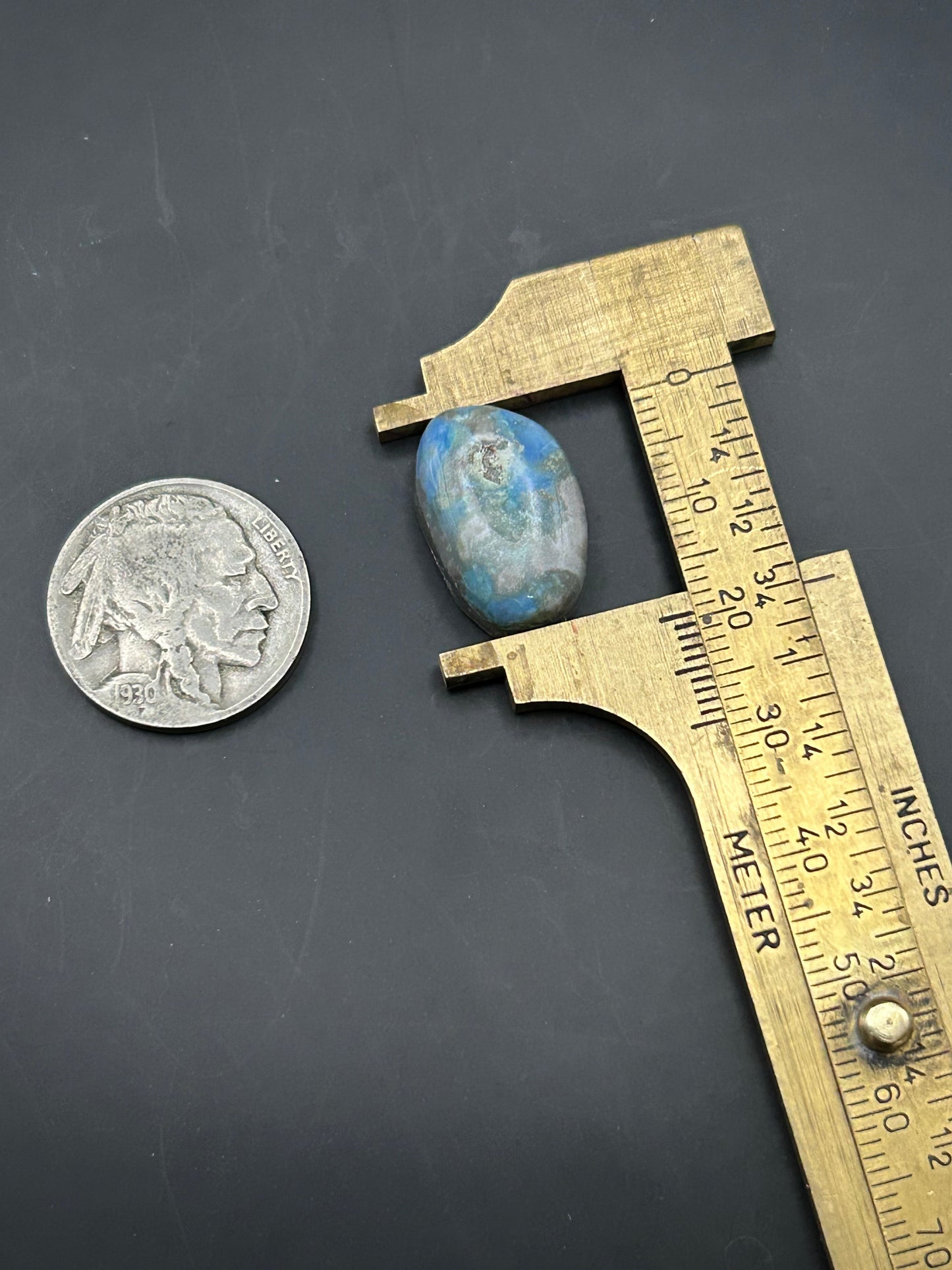 Hubei Turquoise 15.3ct Cabochon