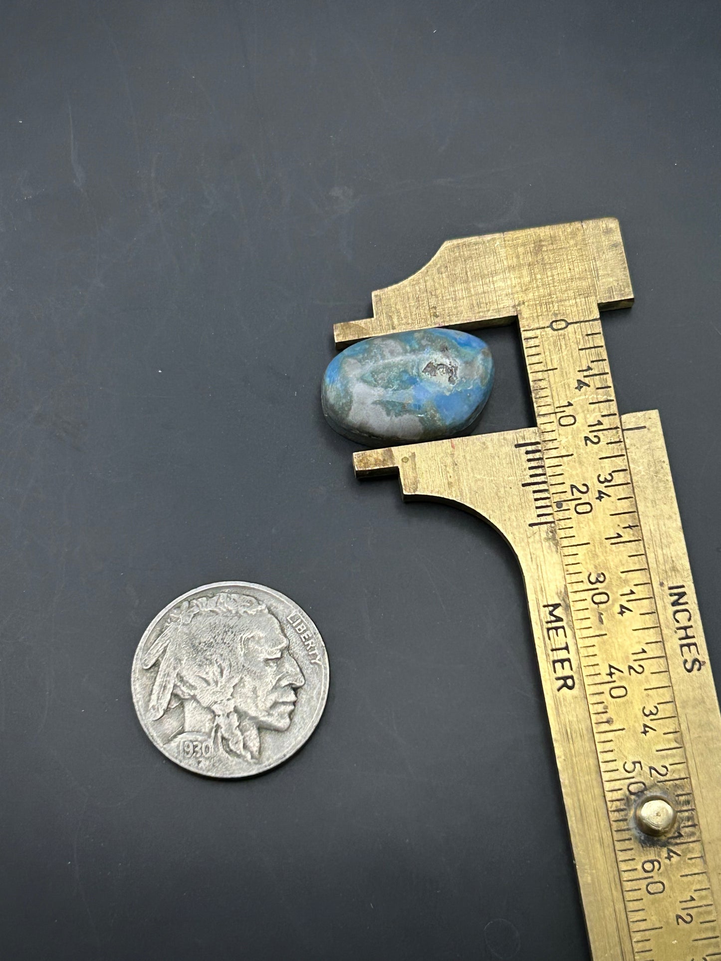Hubei Turquoise 15.3ct Cabochon