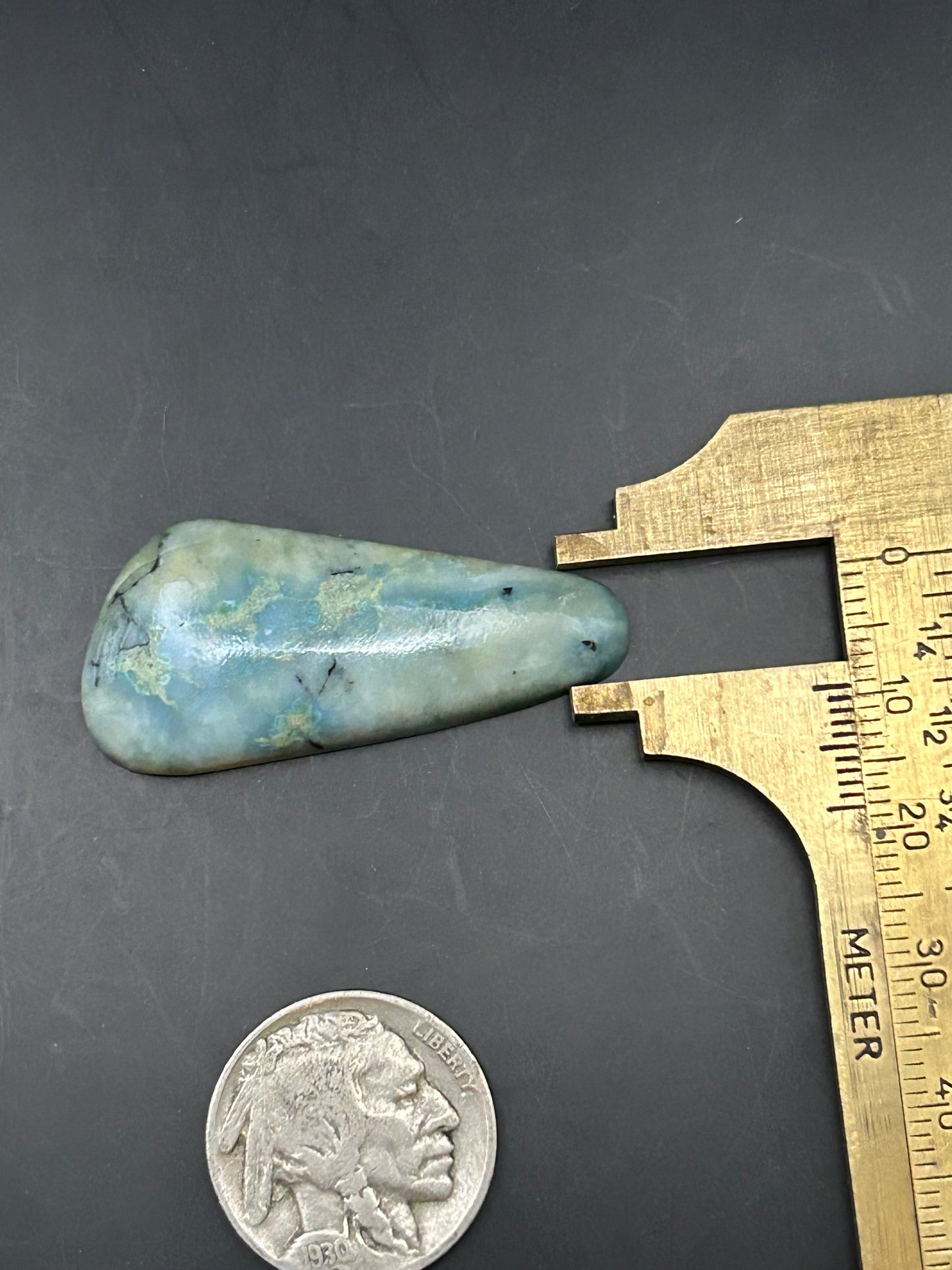Hubei Turquoise 30.3ct Cabochon