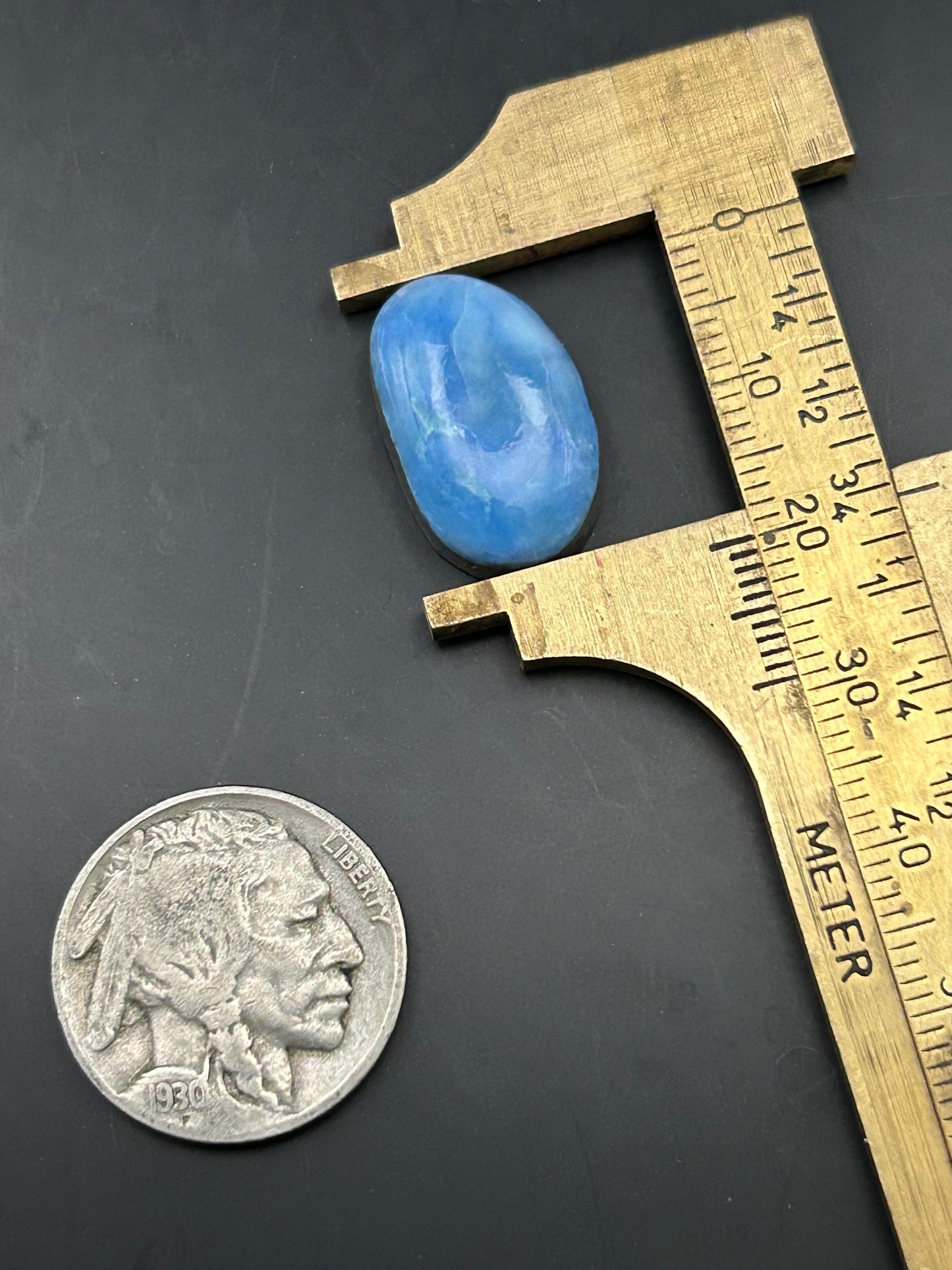 Hubei Turquoise 10.9ct Cabochon