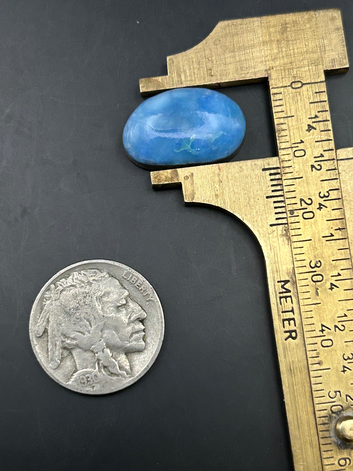 Hubei Turquoise 10.9ct Cabochon