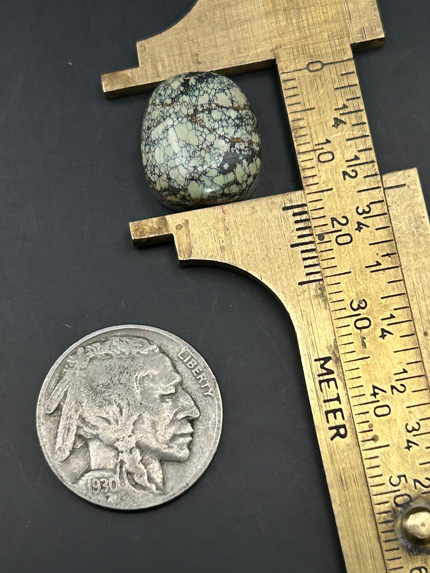 Hubei Turquoise 12.7 Cabochon