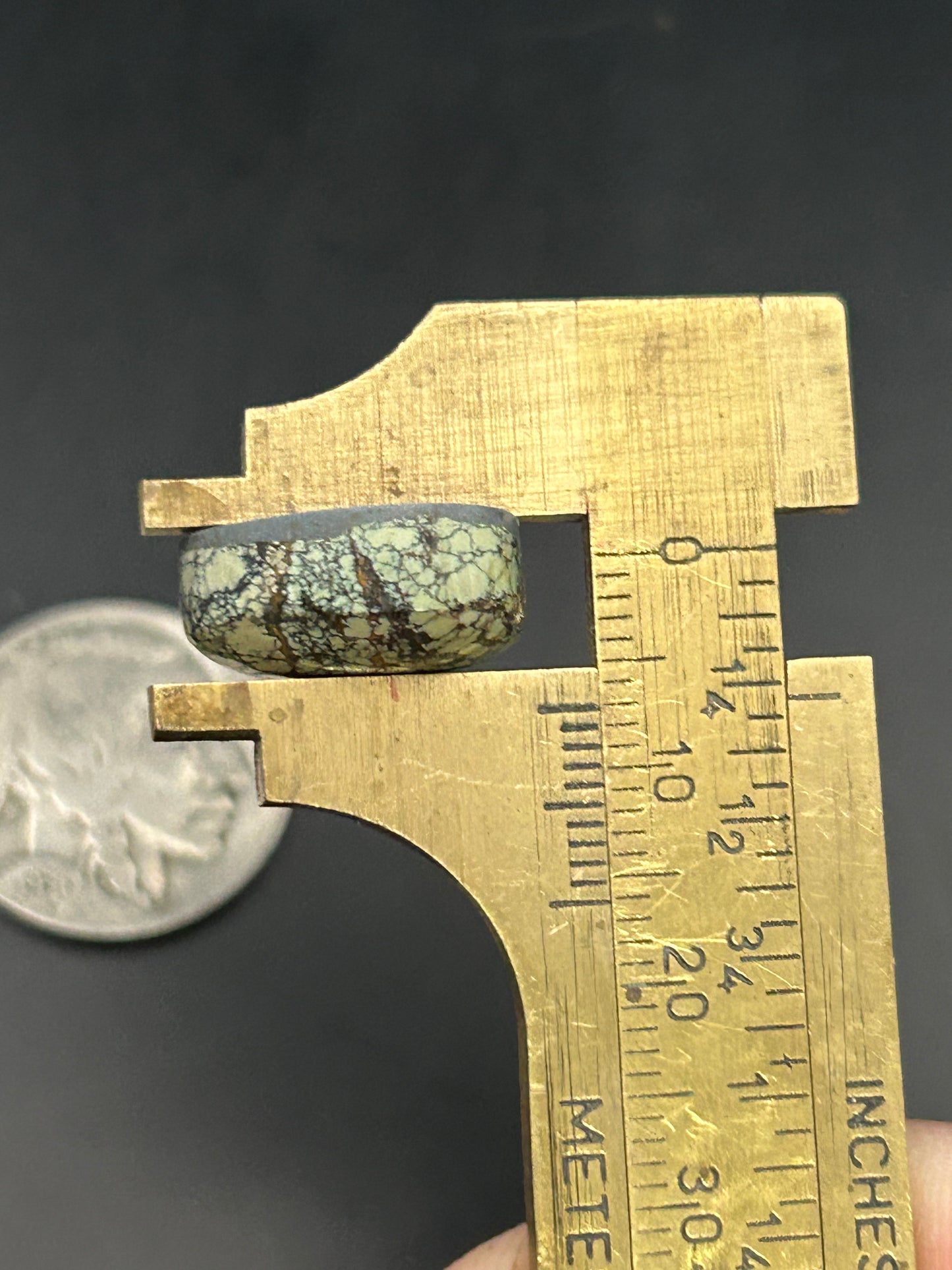 Hubei Turquoise 12.7 Cabochon