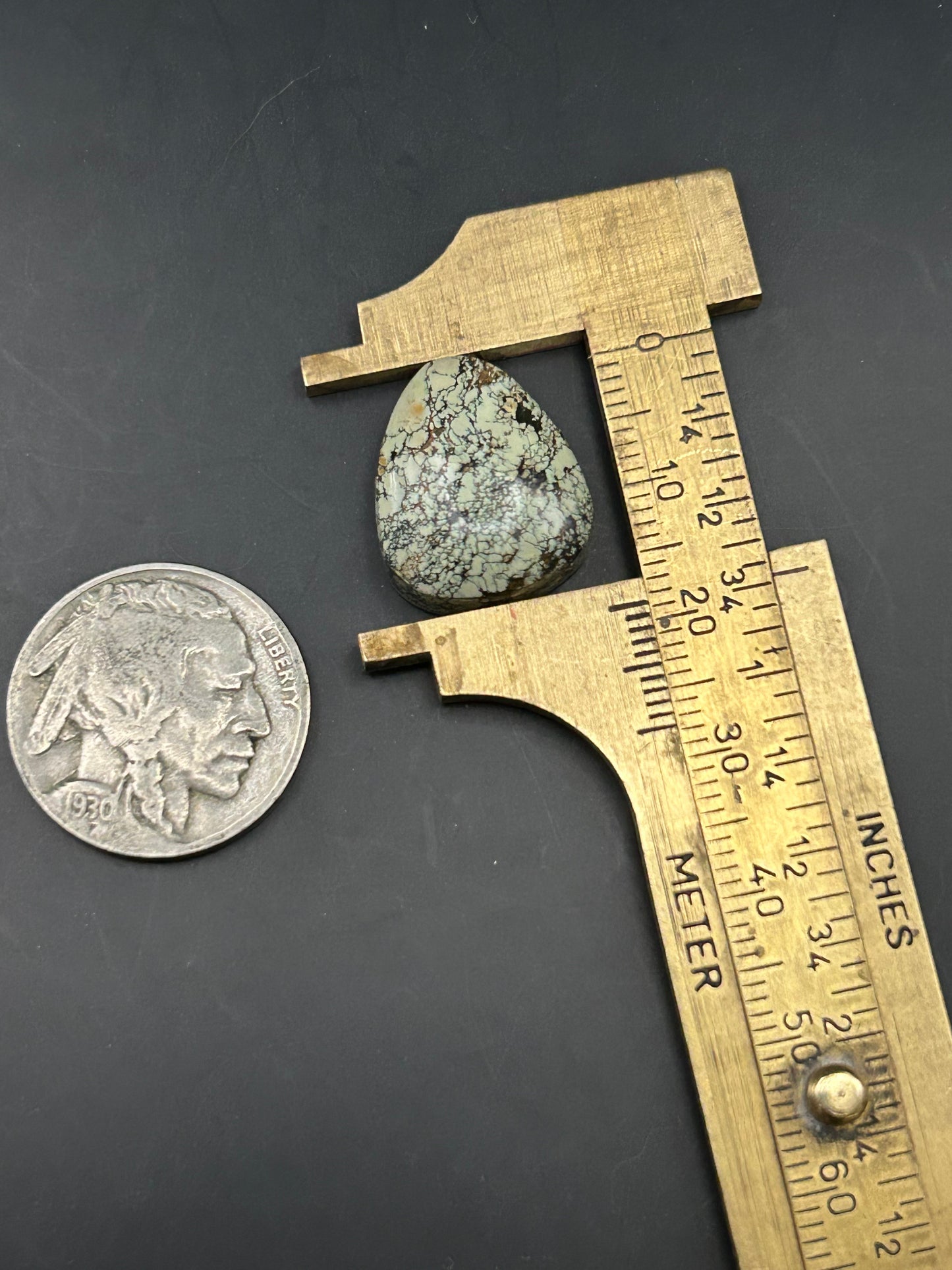 Hubei Turquoise 14.5ct Cabochon