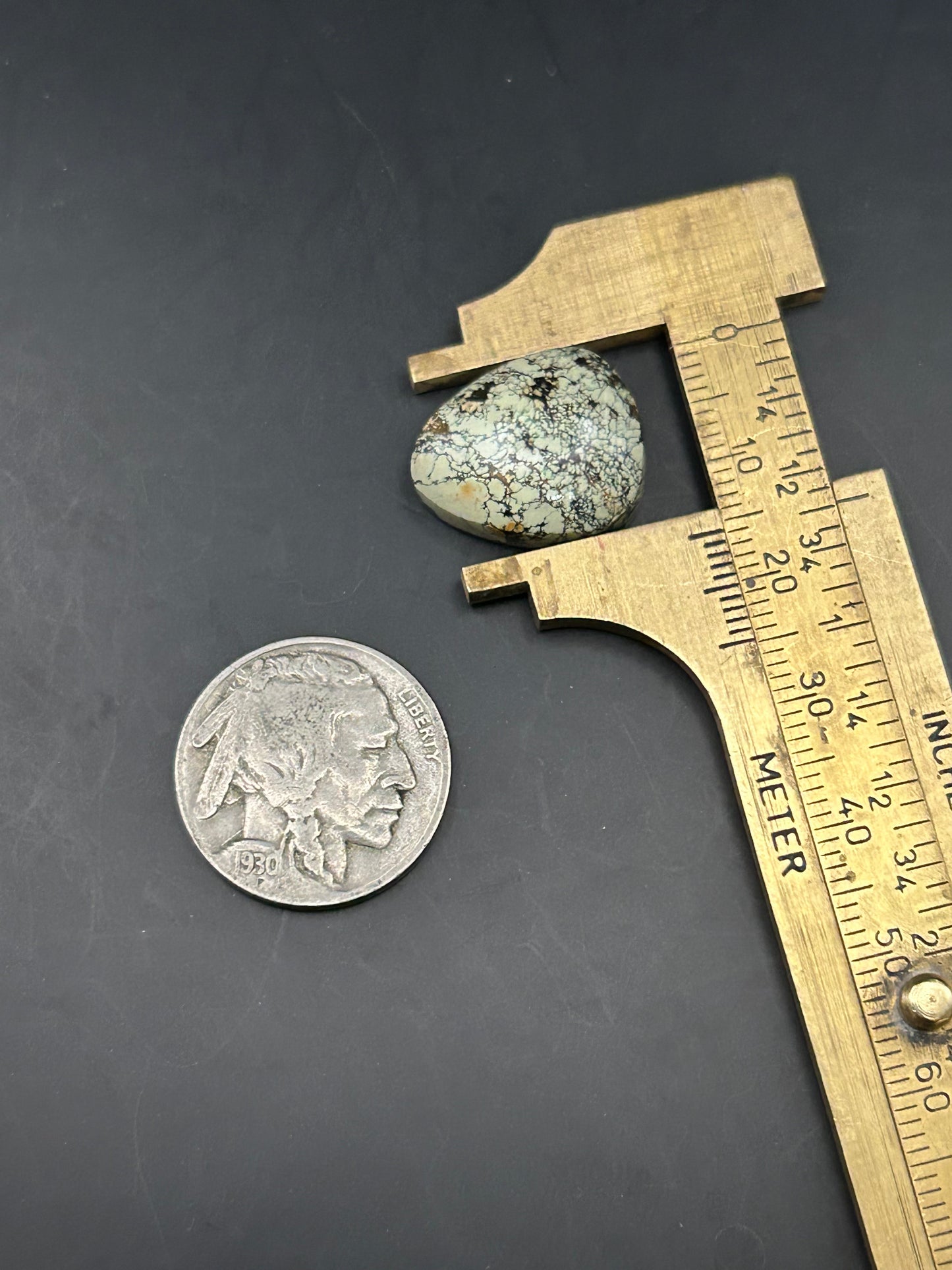 Hubei Turquoise 14.5ct Cabochon