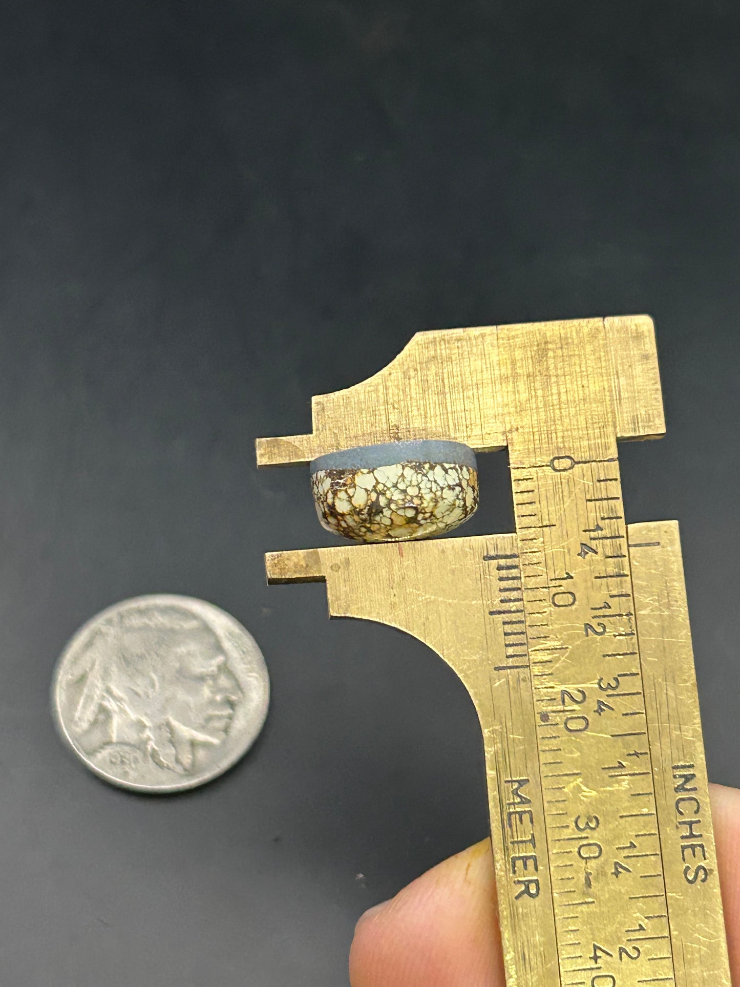 Hubei Turquoise 10ct Cabochon