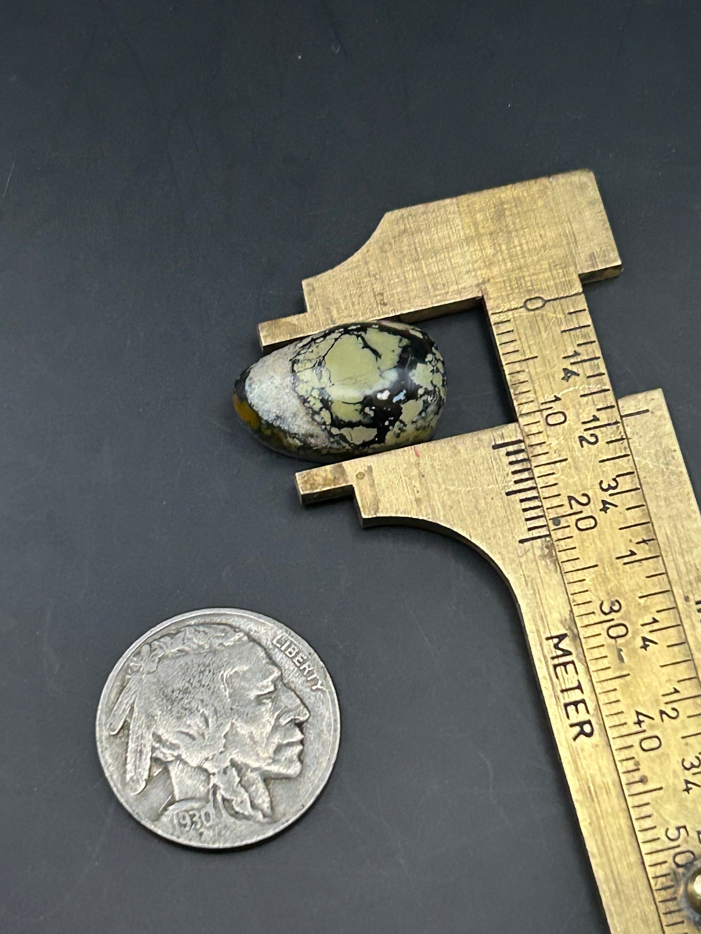 Hubei Turquoise 13.7ct Cabochon