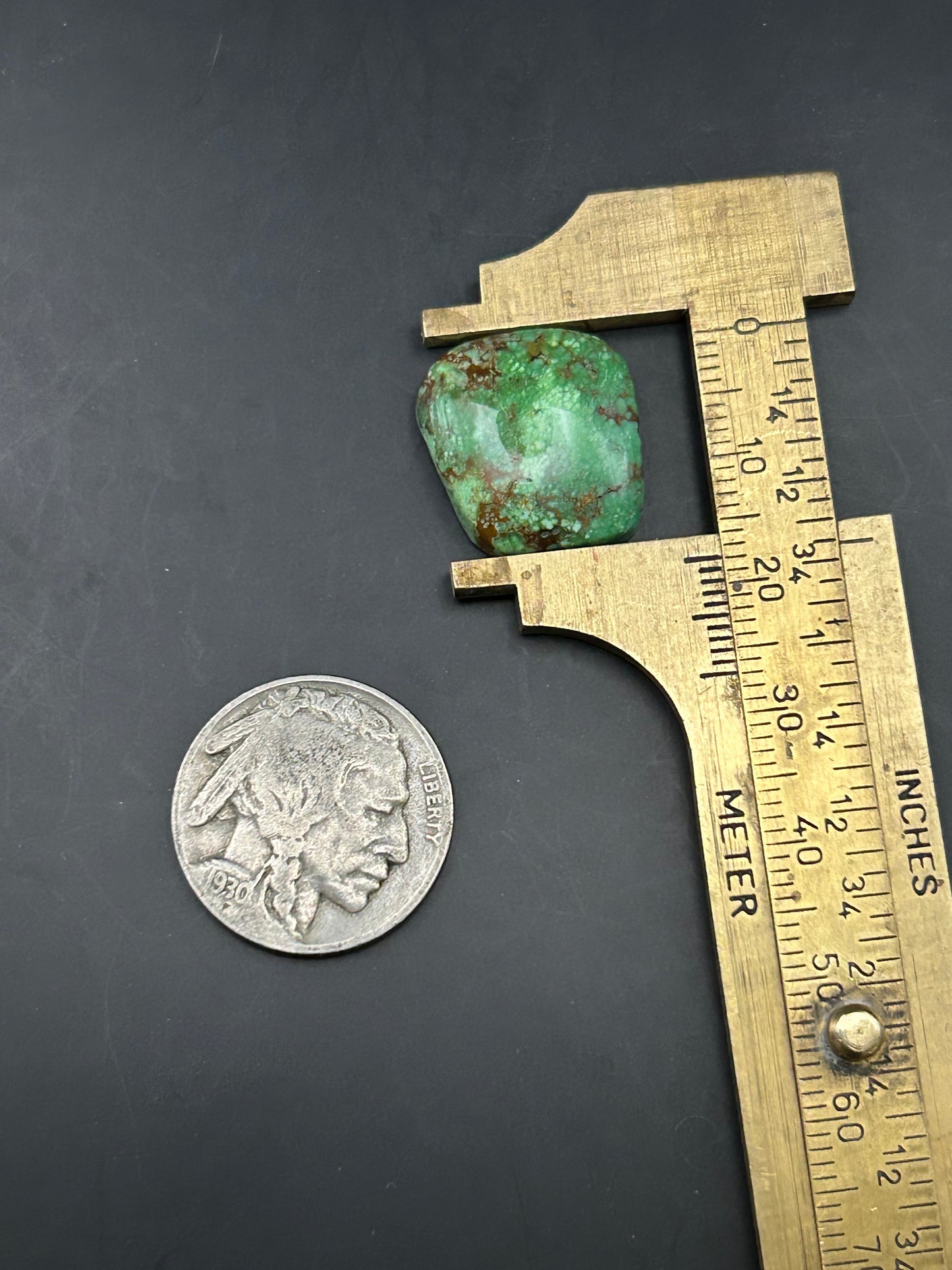 14.3ct Hubei Turquoise Cabochon
