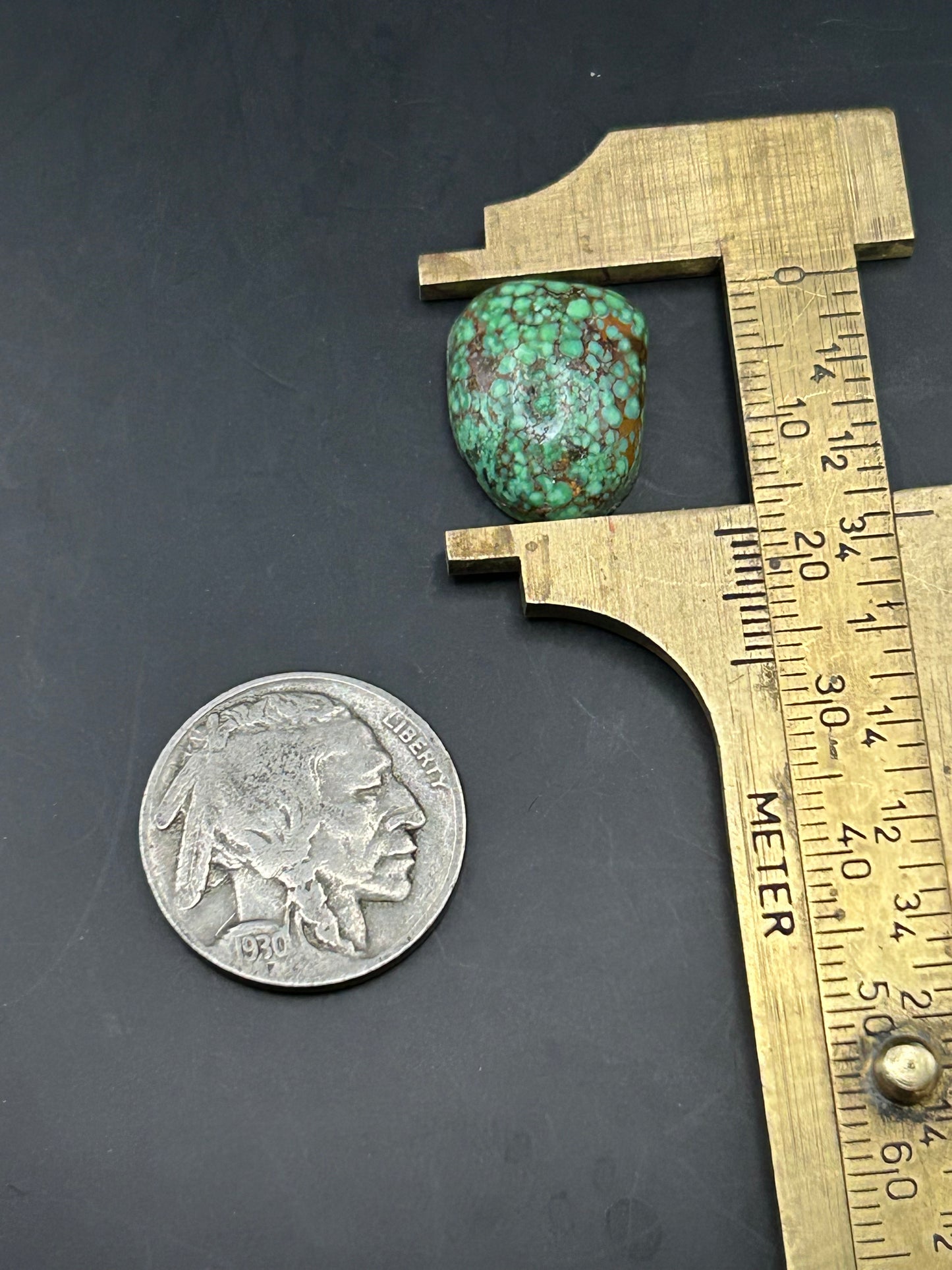 9.7ct Hubei Turquoise Cabochon