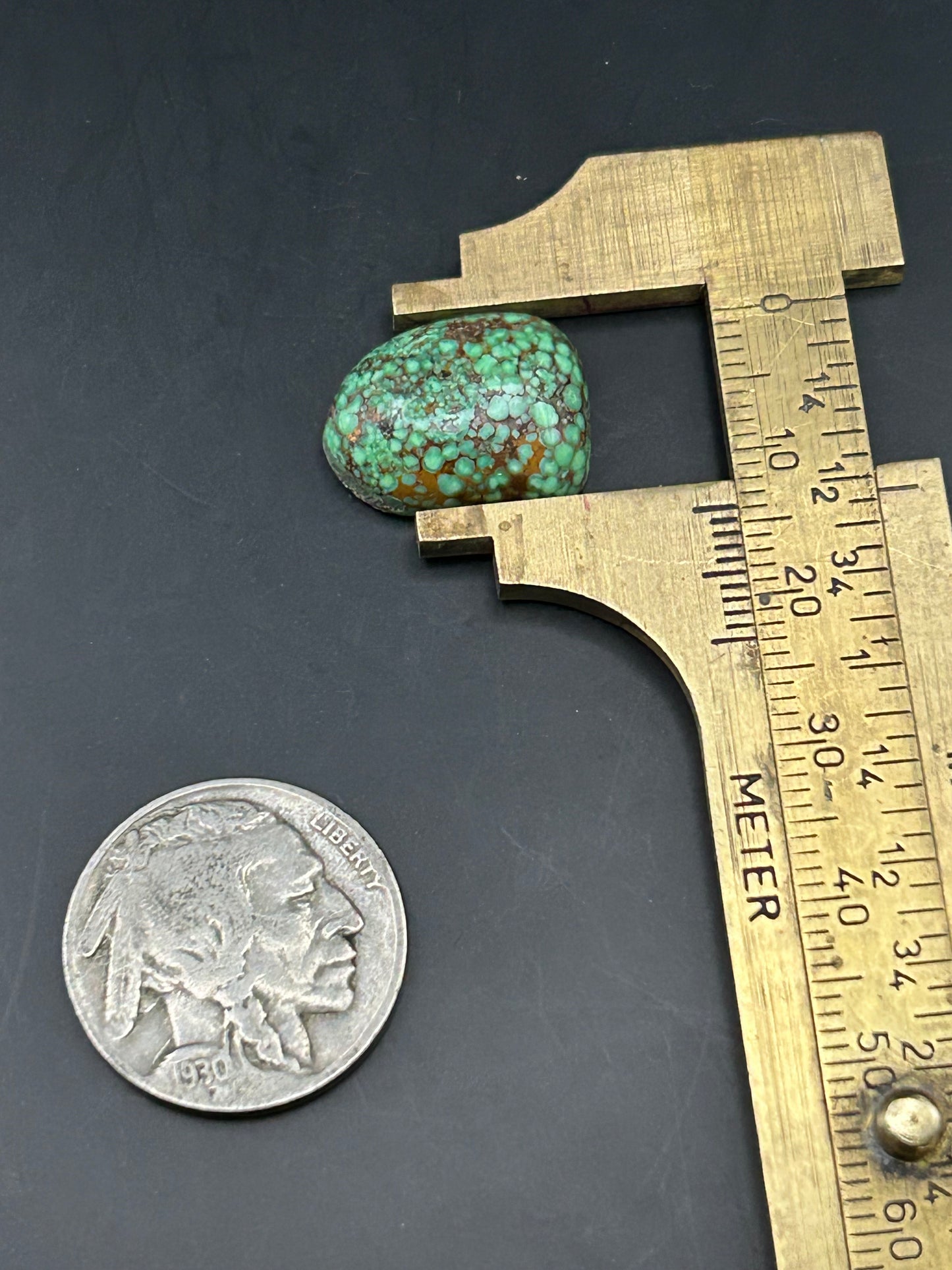9.7ct Hubei Turquoise Cabochon