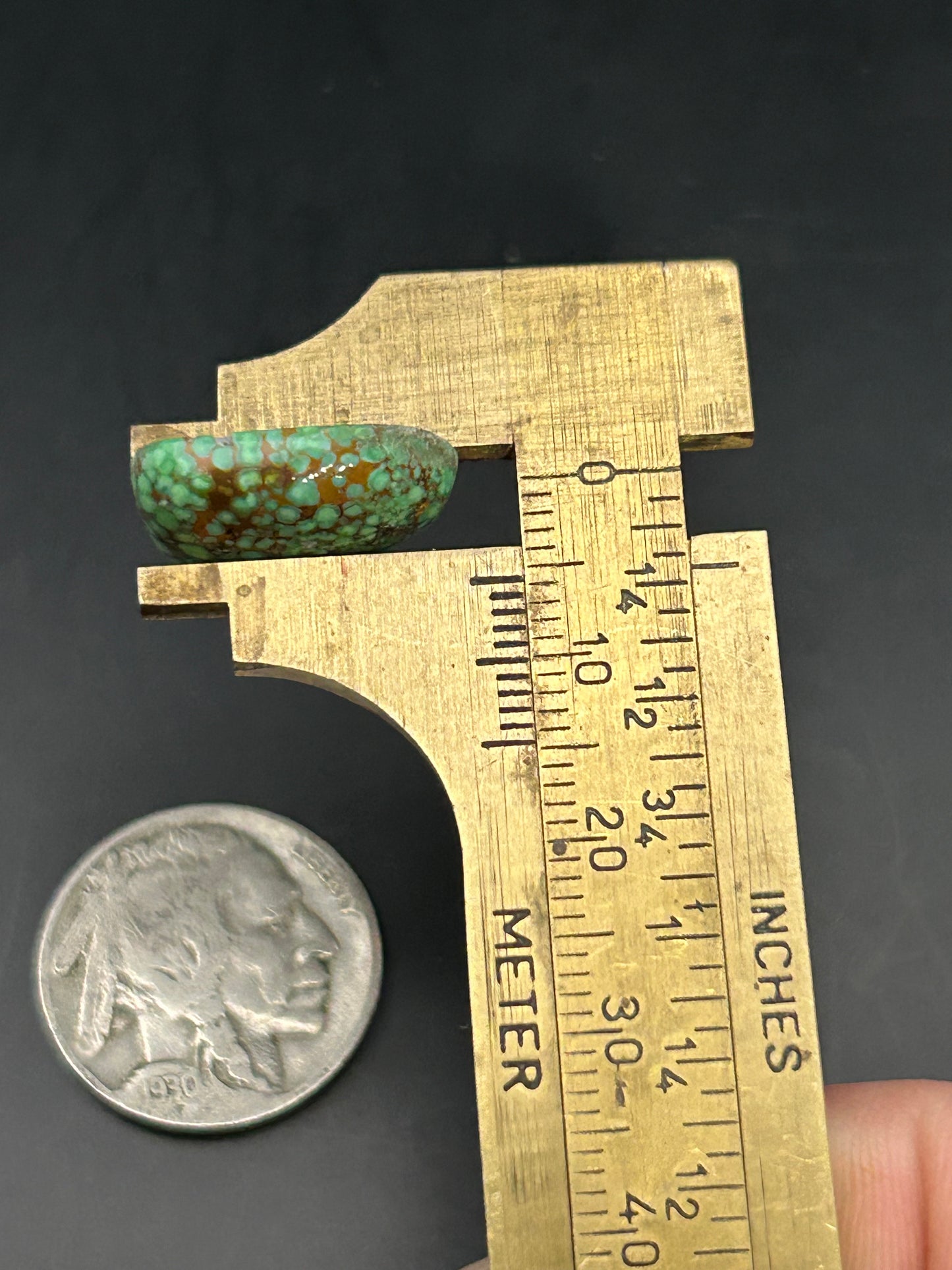 9.7ct Hubei Turquoise Cabochon