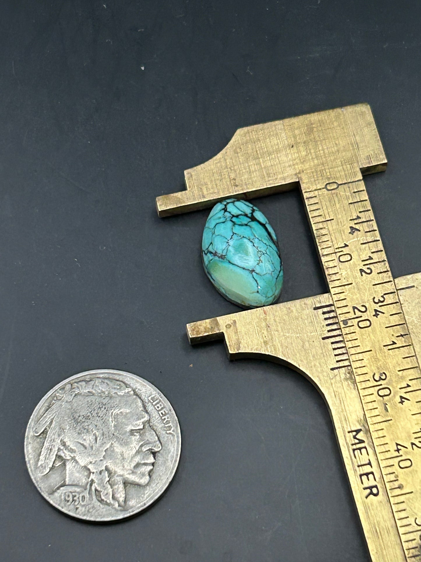 8.4ct Hubei Turquoise Cabochon