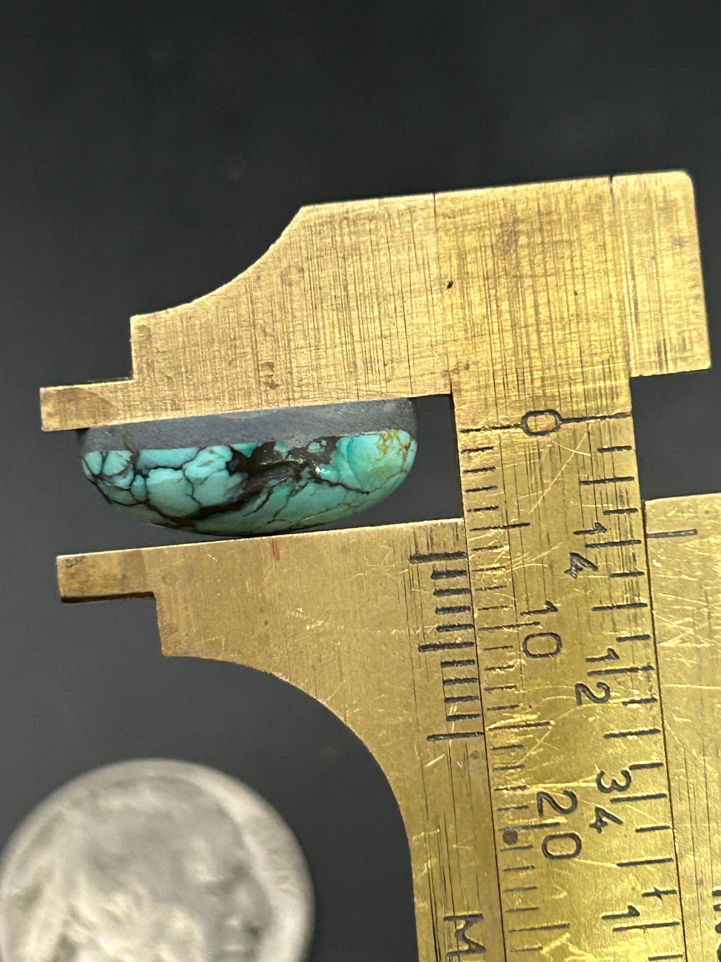 8.4ct Hubei Turquoise Cabochon