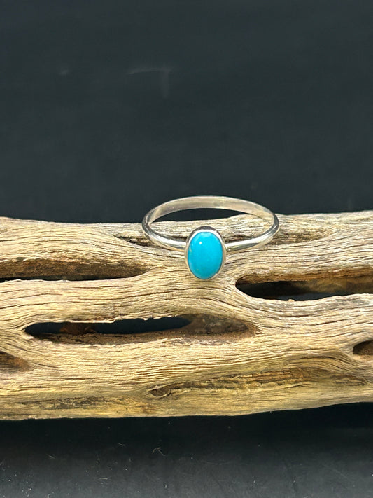Sleeping Beauty Turquoise Ring size 5.5