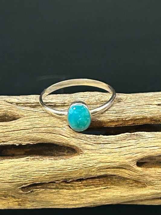 Sleeping Beauty Turquoise Ring size 5.5a
