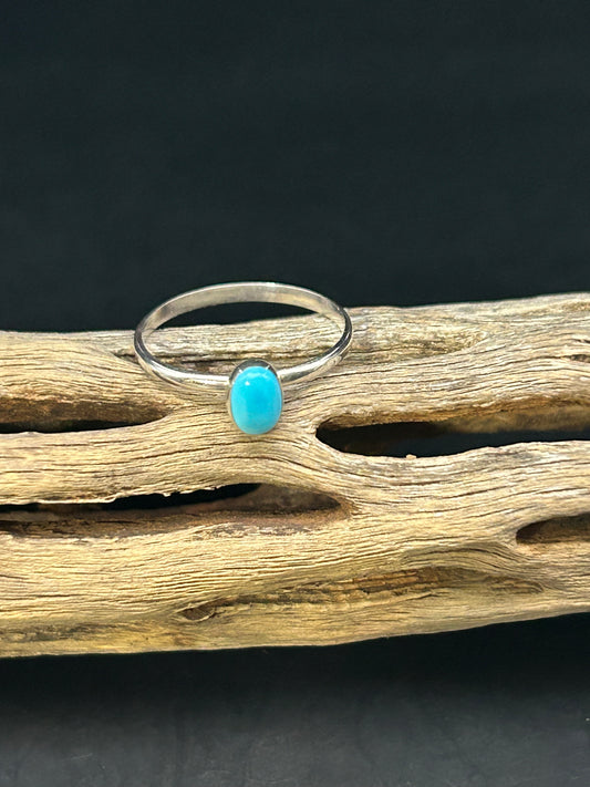 Sleeping Beauty Turquoise Ring size 4.5
