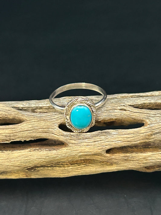 Sleeping Beauty Turquoise Ring size 6