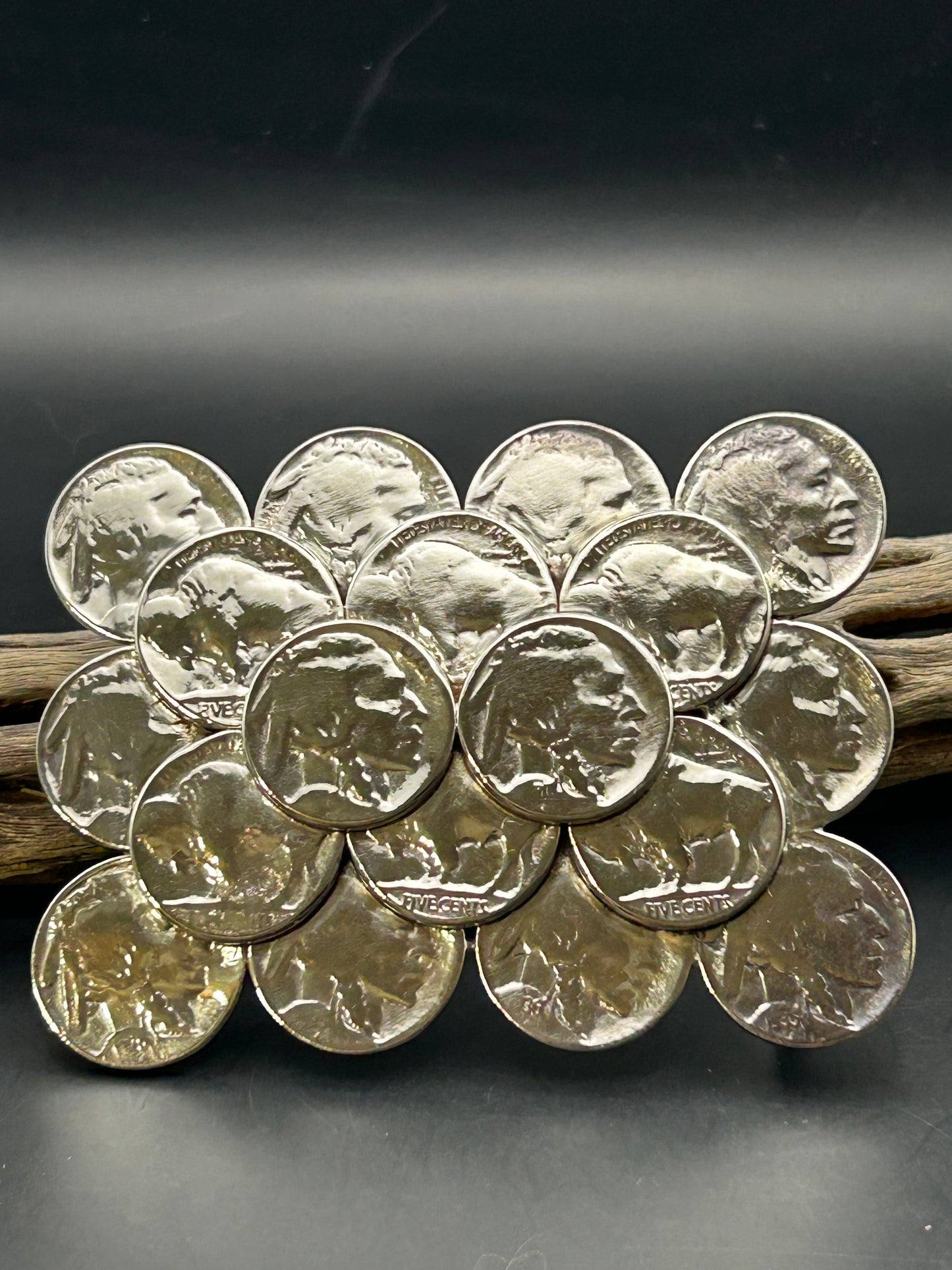 Buffalo Nickel Belt Buckle - Mens