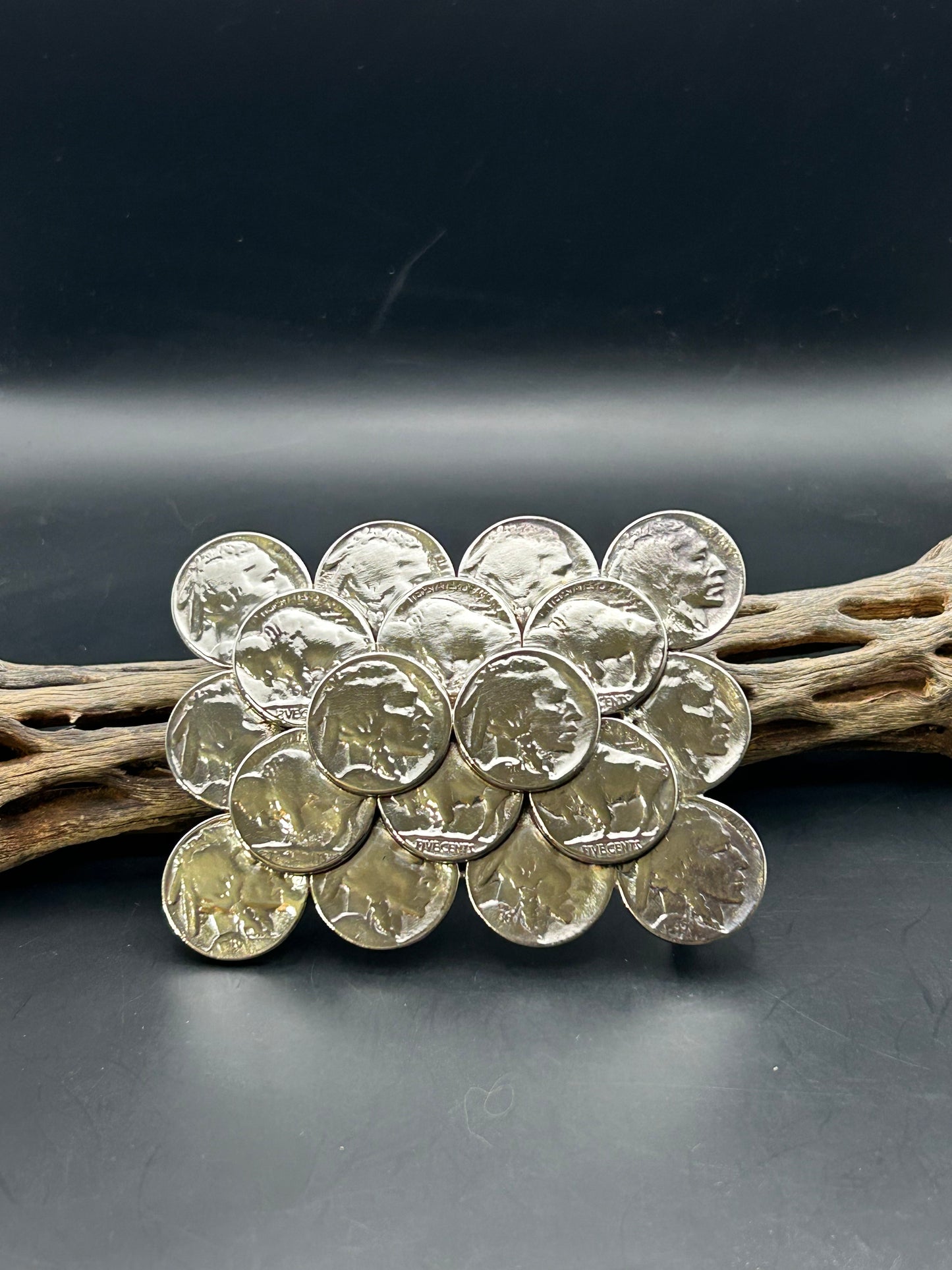 Buffalo Nickel Belt Buckle - Mens