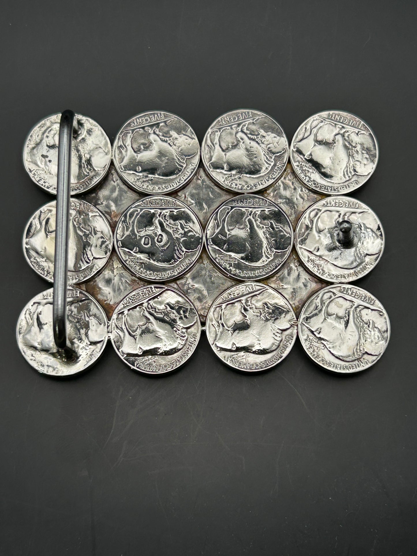 Buffalo Nickel Belt Buckle - Mens